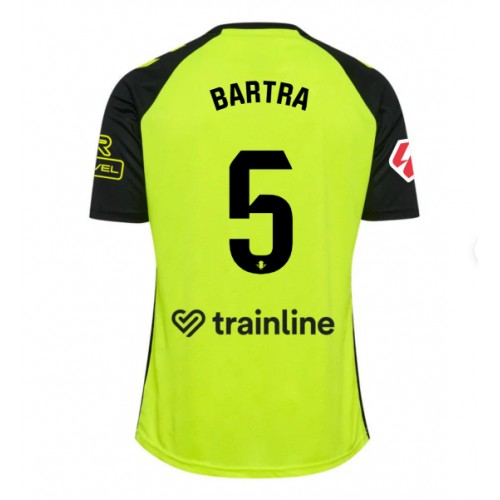 Fotbalové Dres Real Betis Marc Bartra #5 Venkovní 2024-25 Krátký Rukáv